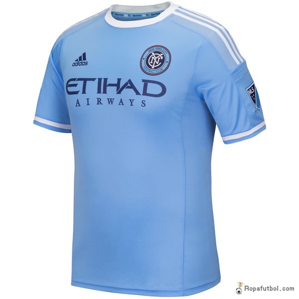 Camiseta New York City Replica Primera Ropa 2016/17 Azul